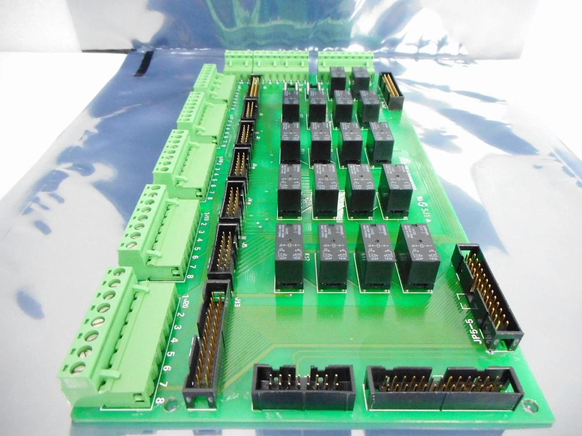 Used JEL Jusung REA100980000 Vacuum Process Interface Board PCB Spare Surplus