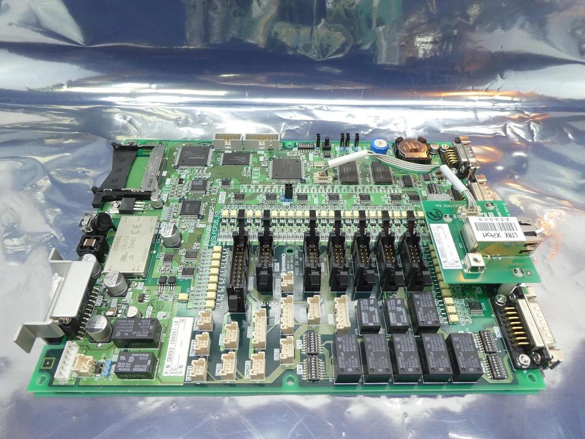 Used Shinko Electric SBX93-10097-14 SLPCPU6_R2 PCB SBX08-000052-13 SBX93-100121-11