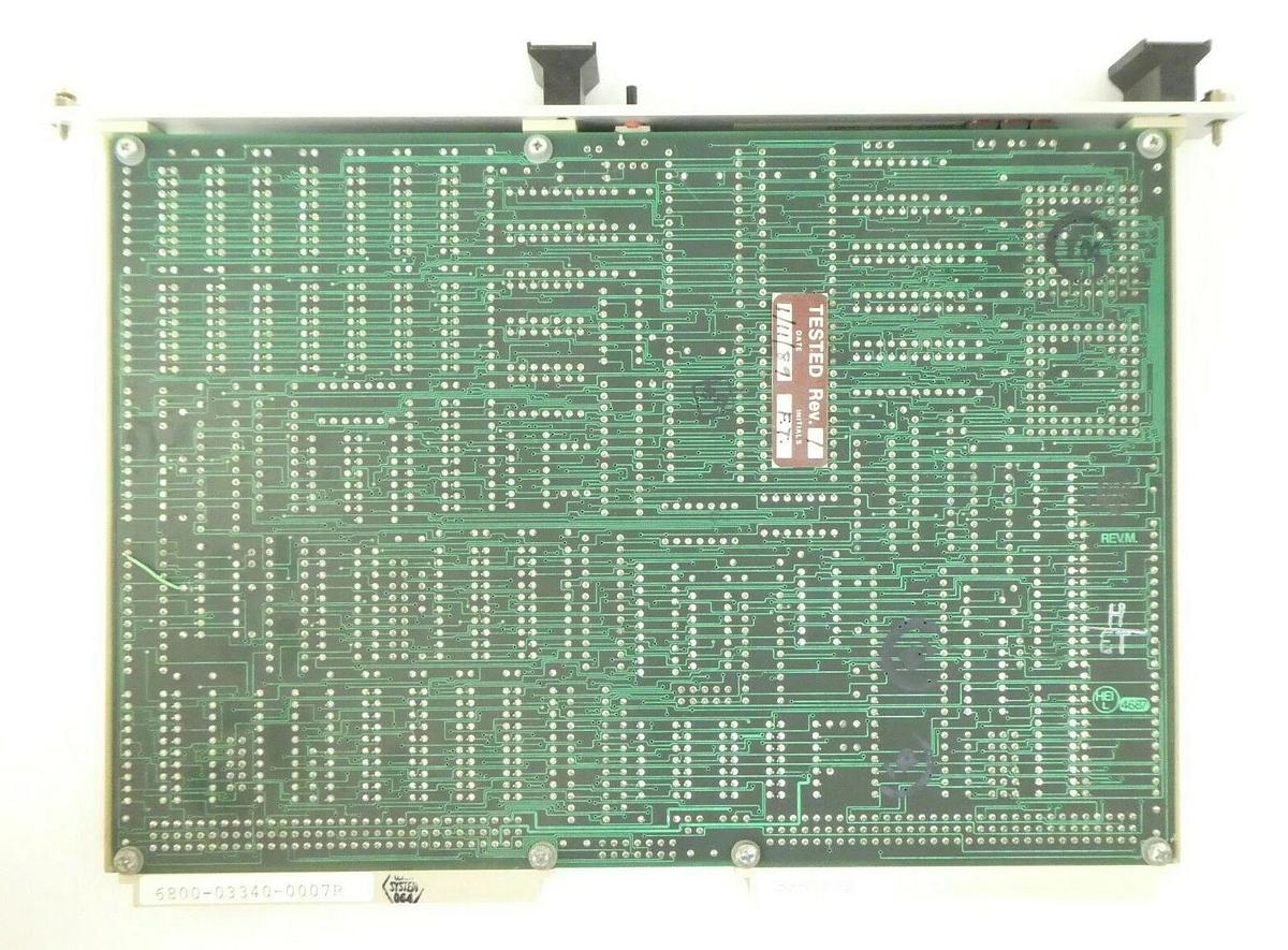 Used Mizar MZ7100 7100 CPU Processor VMEBus PCB Card ASM 6800-03340-0007 Working