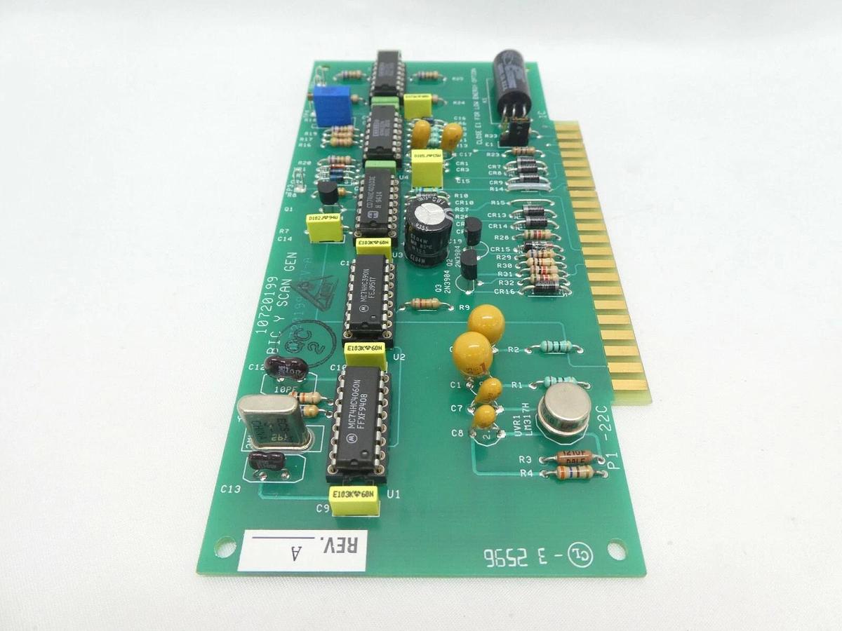 Used Brookhaven 10720199 Y Scan Gen PCB Card Rev. A Varian E20000183 Working Surplus