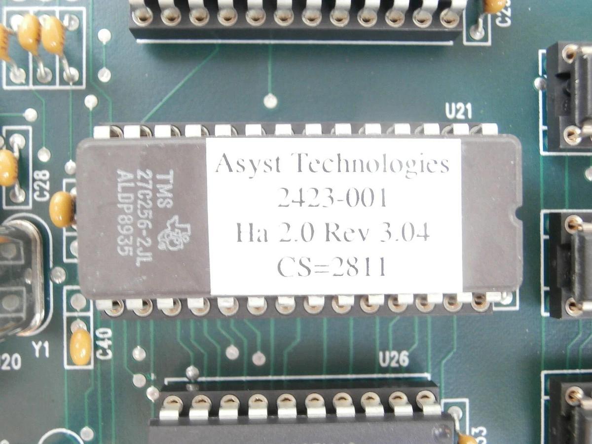 Used Asyst Technologies 06764-701 Arm Controller Board 06764-802 06768-001 Working