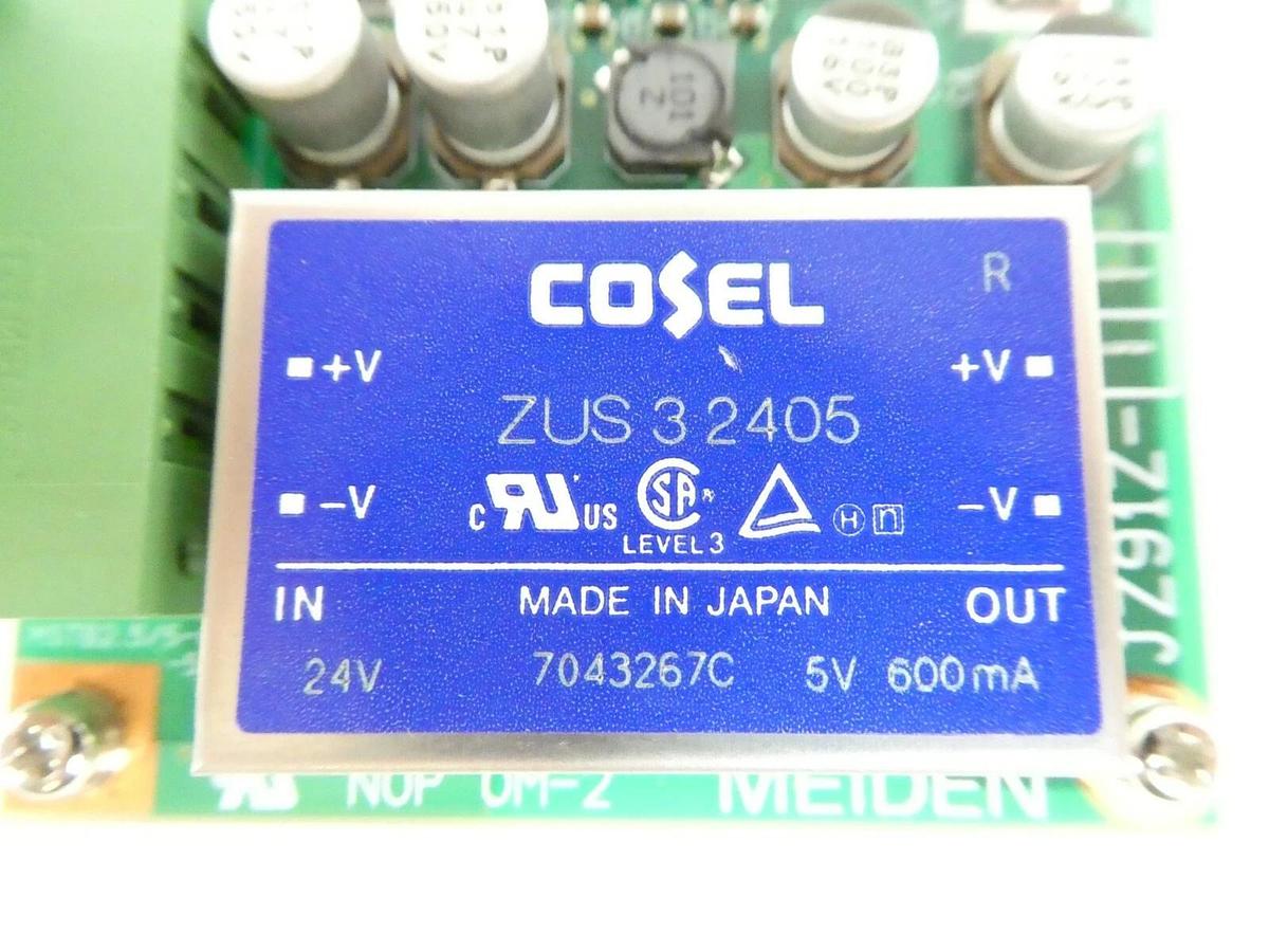 Used Meiden JZ91Z-11 Isolated DC/DC Converter PCB SU18A30191 Rudolph F30 Working
