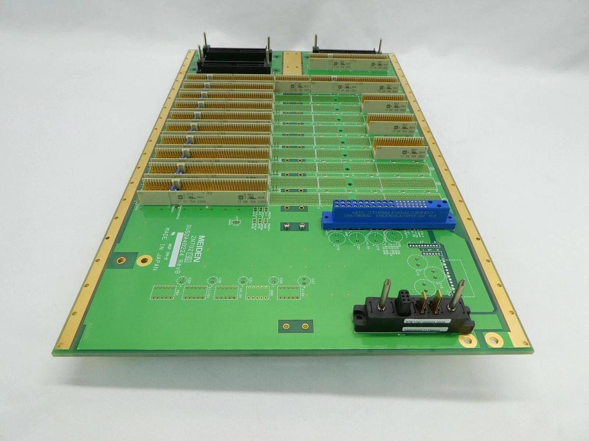 Used Meiden ZN70Z02 VME Backplane CompactPCI PCB 660-CPCI10WMD2 TEL Lithius Working