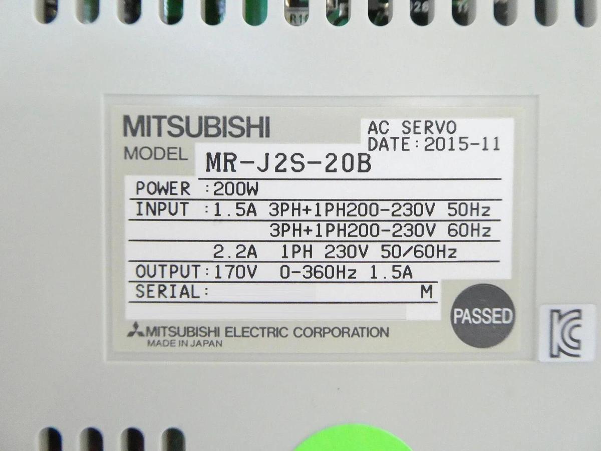 Used Mitsubishi MR-J2S-70A MR-J2S-350A MR-J2S-20B Servo Drive Lot of 22 Working