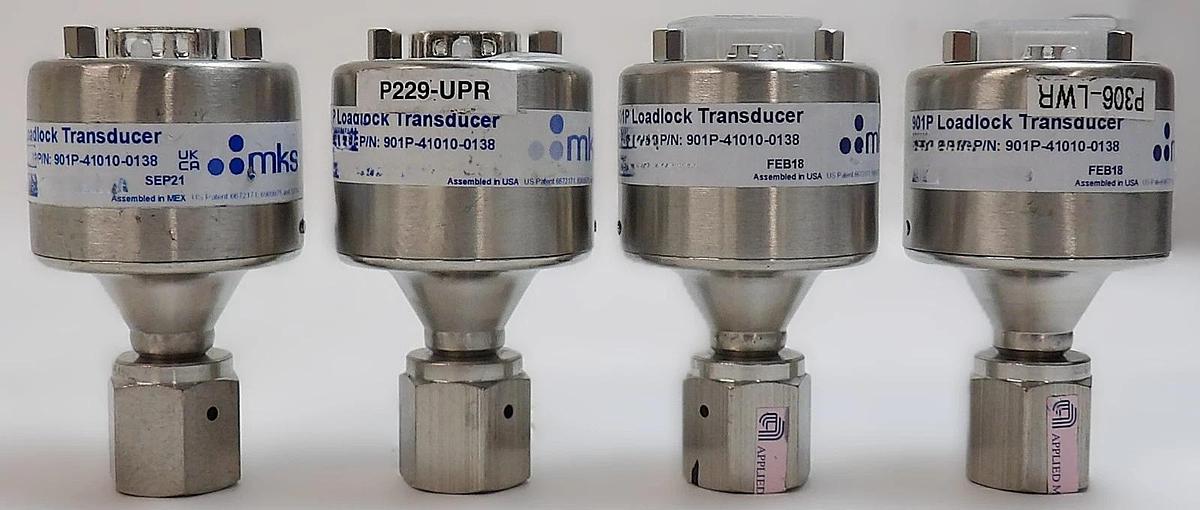 Used MKS Instruments 901P-41010-0138 Loadlock Transducer Reseller Lot of 4 Working
