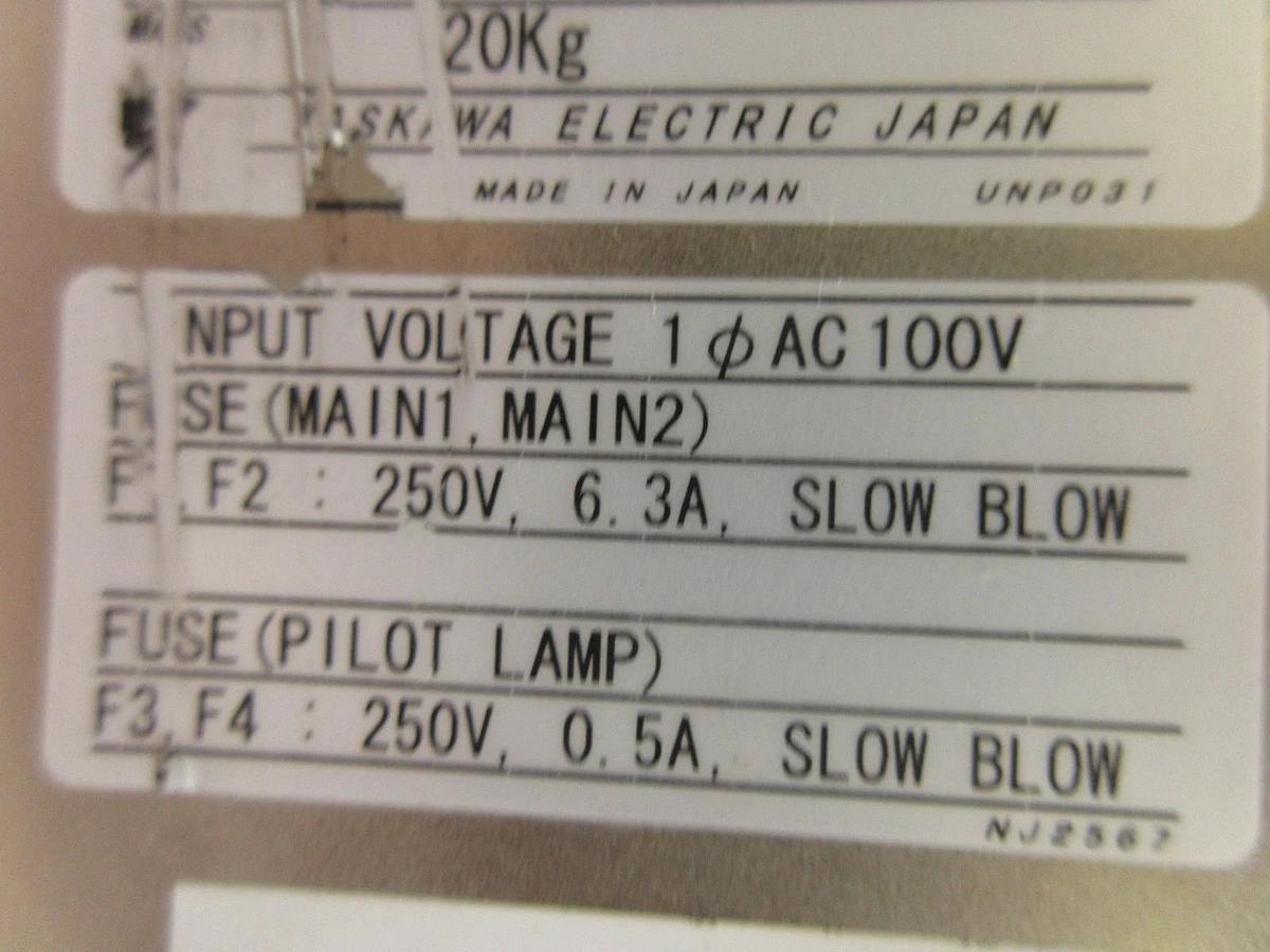 Used Yaskawa Electric ERCR-SS31-A001 Robot Controller Working Surplus