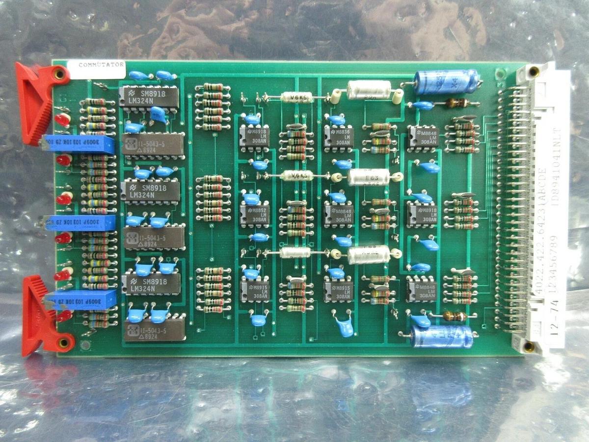 Used ASML 4022.422.64230 Commutator PCB Card 4022.422.6423 PAS 5000/2500 Used Working