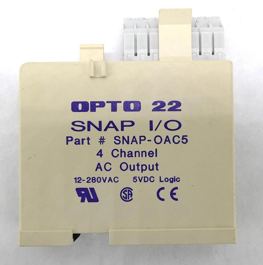 Used Opto 22 SNAP-OAC5 Input Switch Snap I/O Reseller Lot of 28 New Surplus