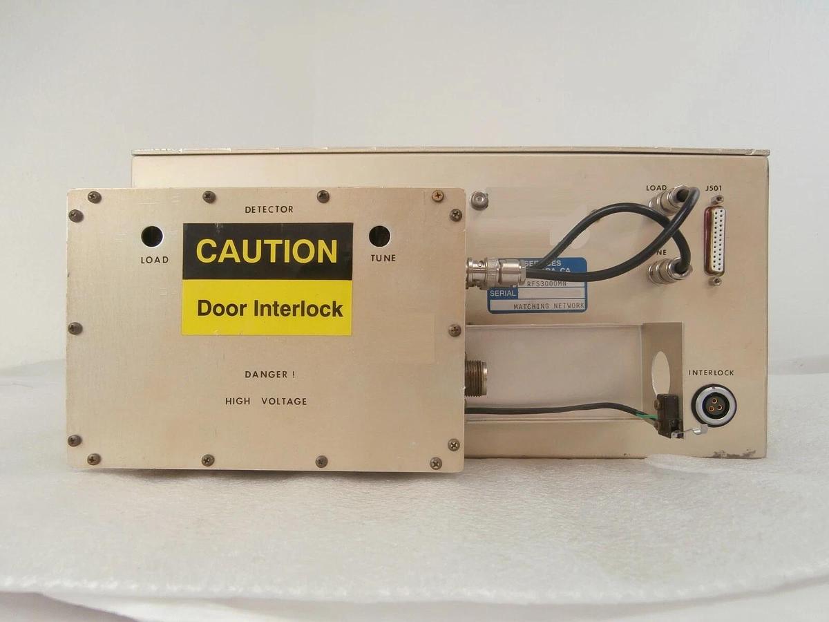 Used RF Services RFS3000MN RF Matching Network Novellus Systems 27-00001-00 Working