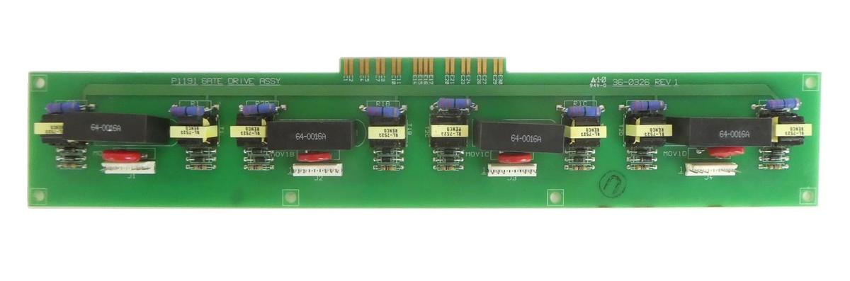 Used Phasetronics 36-0326 Industrial Dimmer P1191D Gate Drive Assembly PCB Working