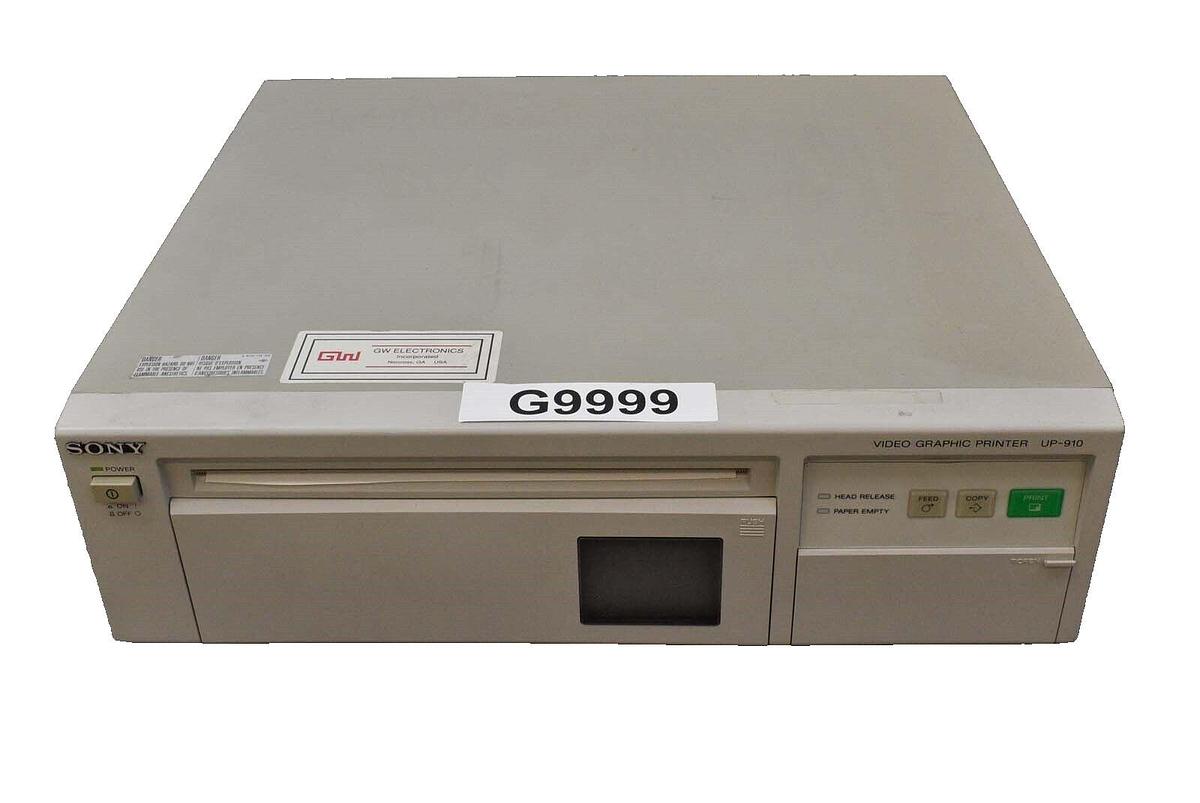 Used Sony UP-910 Video Graphic Printer Working Surplus