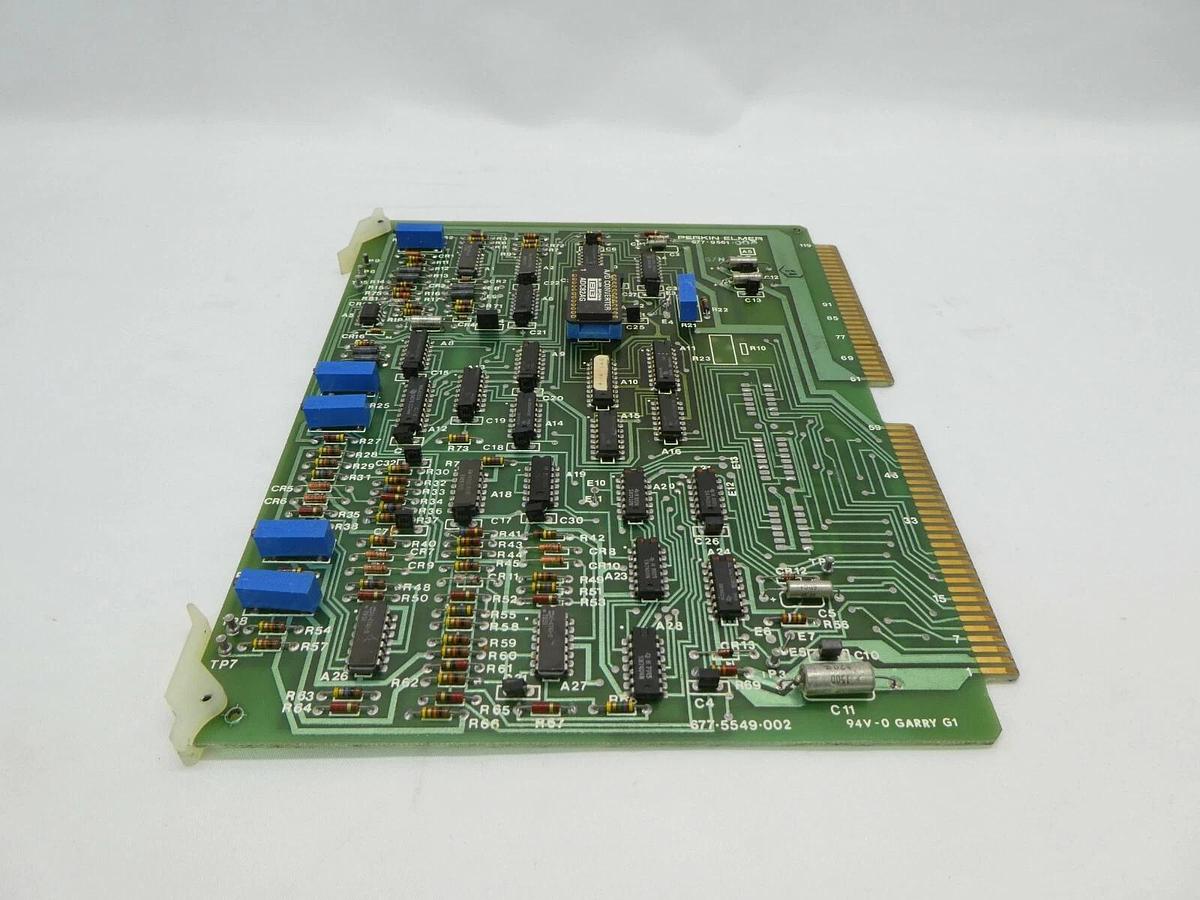 Used Perkin-Elmer 677-9561-003 A/D Converter PCB Card 677-5549-002 Untested As-Is