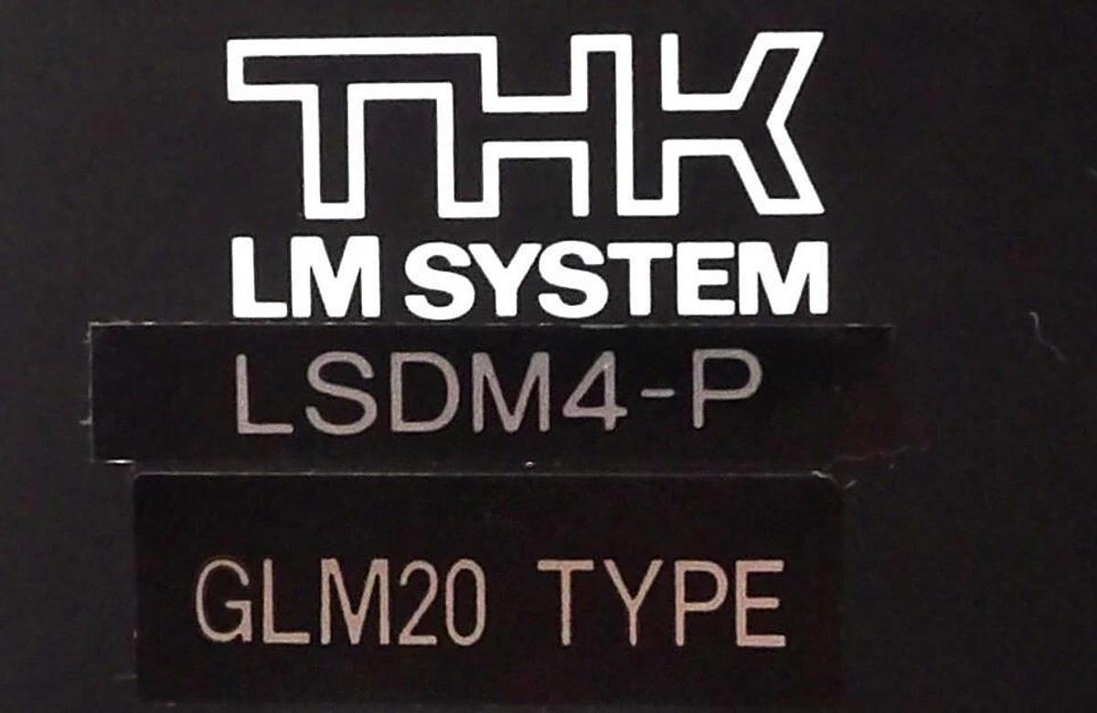 Used THK LSDM4-P 100V LM System Automation Servo Drive GLM20 Type Working Surplus