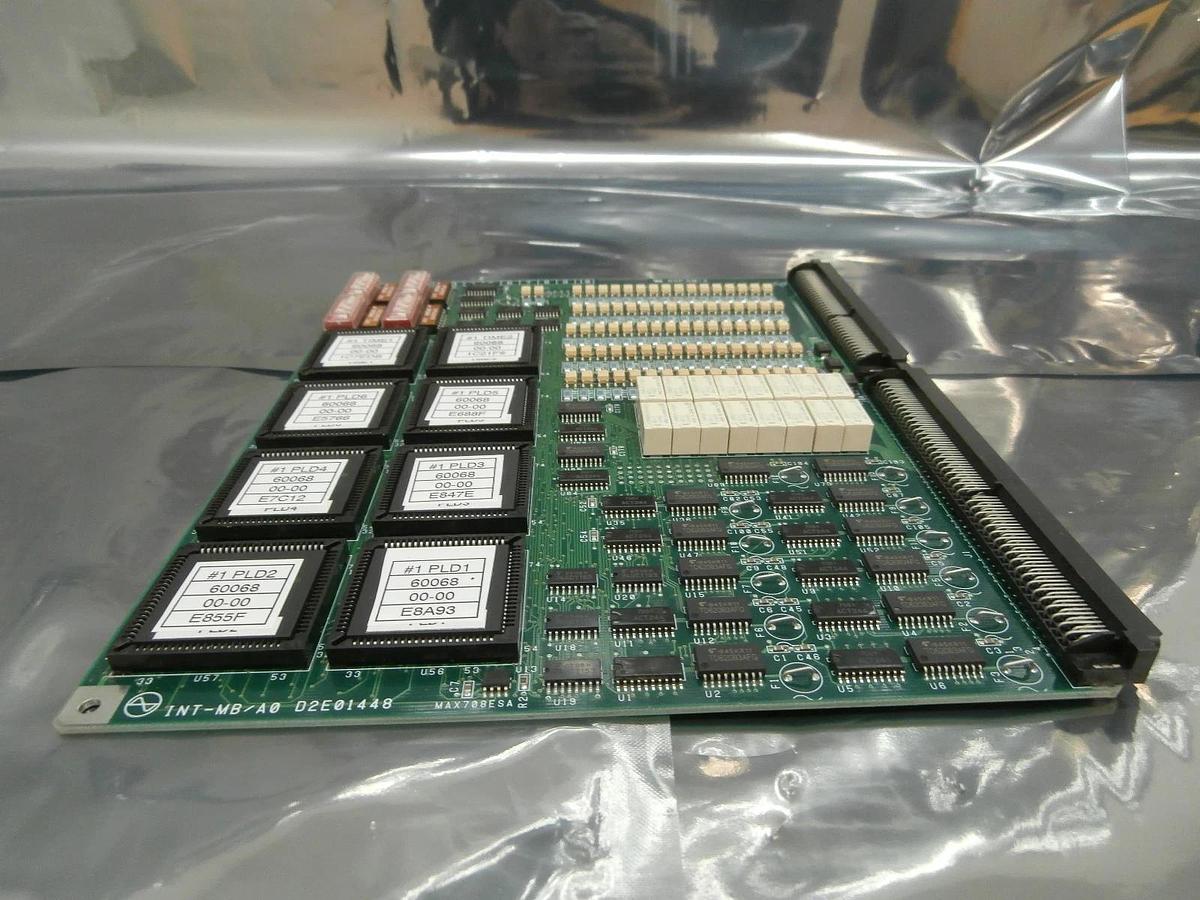 Used Kokusai Electric D2E01448 #1 TIME/PLD Processor PCB Card INT-MB 60068 Working