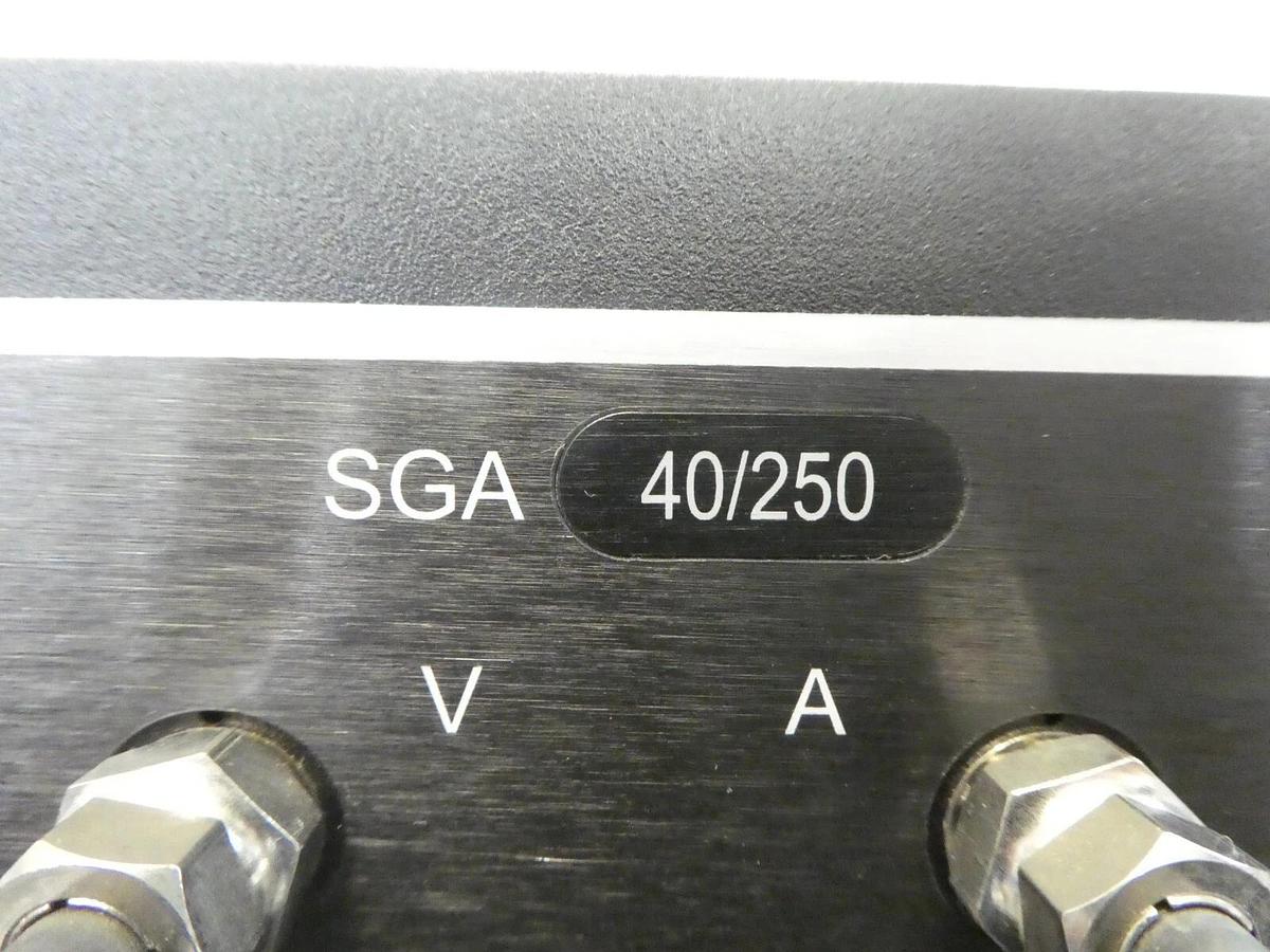 Used Sorensen SGA40X250E-2JAA 10kW DC Power Supply SGA 40/250 Ametek Working