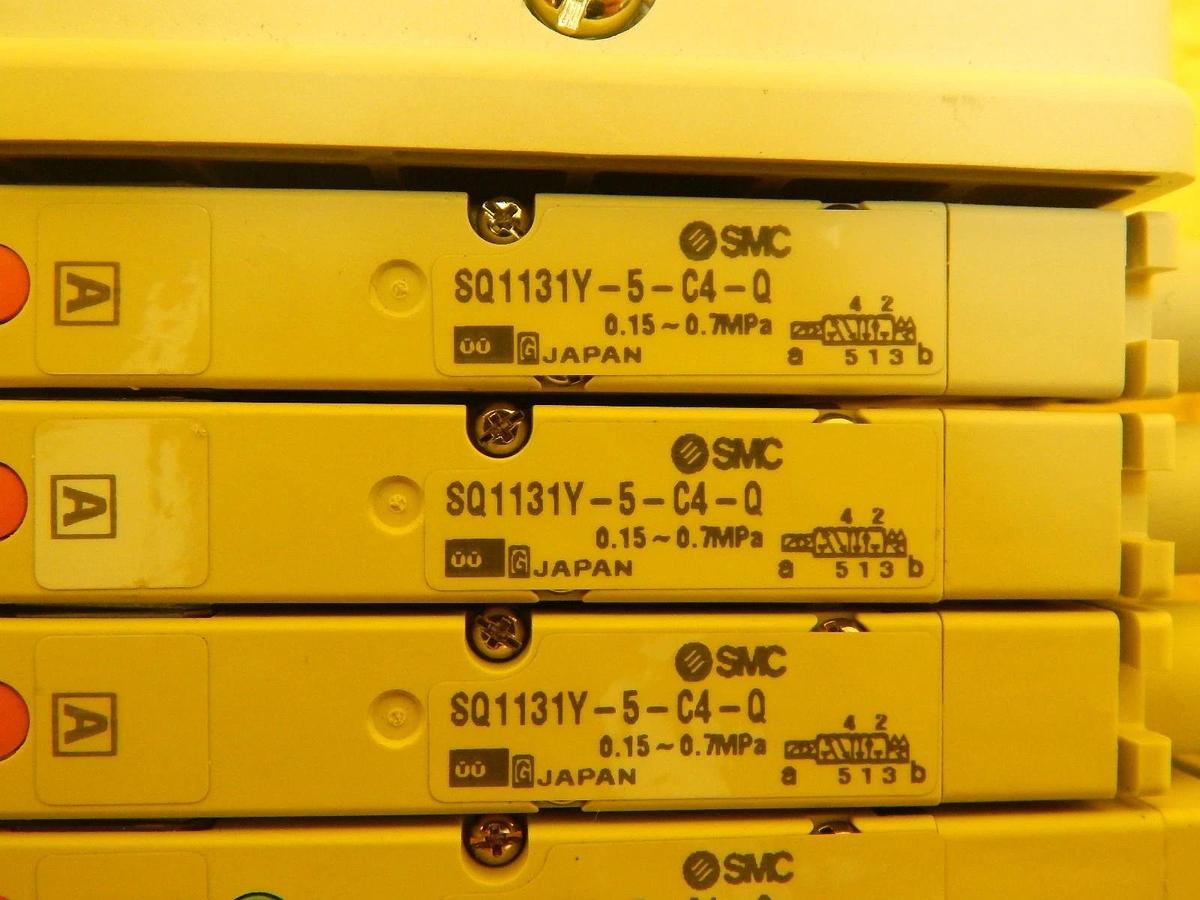 Used TEL Tokyo Electron VP/VI 4-Port Manifold SMC SQ1131Y-5-C4-Q PR300Z Used