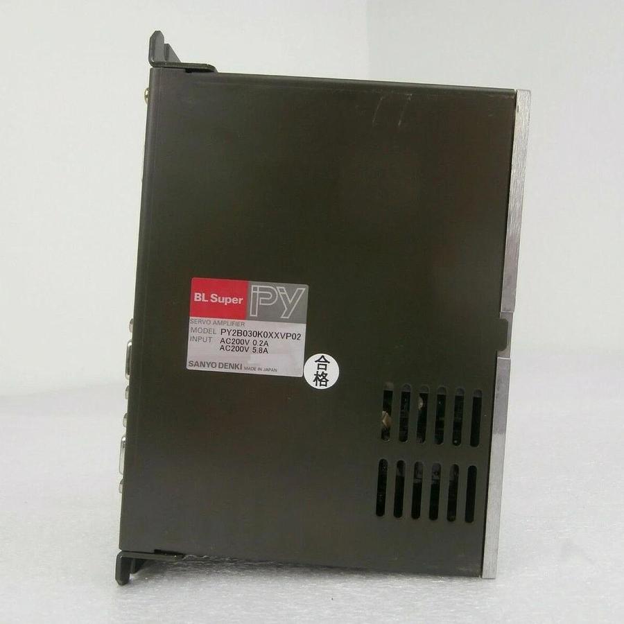 Used Sanyo Denki PY2B030K0XXVP02 Servo Drive BL Super PY Working Surplus