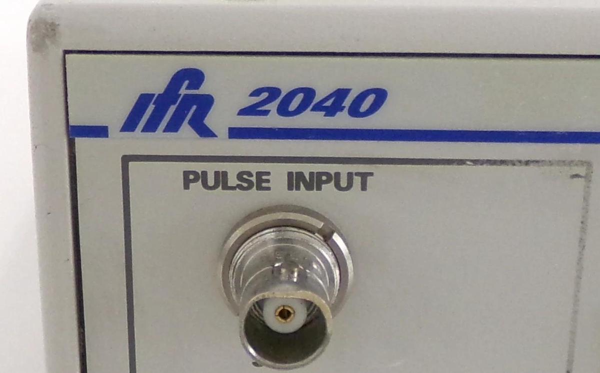 Used IFR 2040 10khz-1.35Ghz Low Noise Signal Generator Opt. 2 9.15 Error 27 Untested