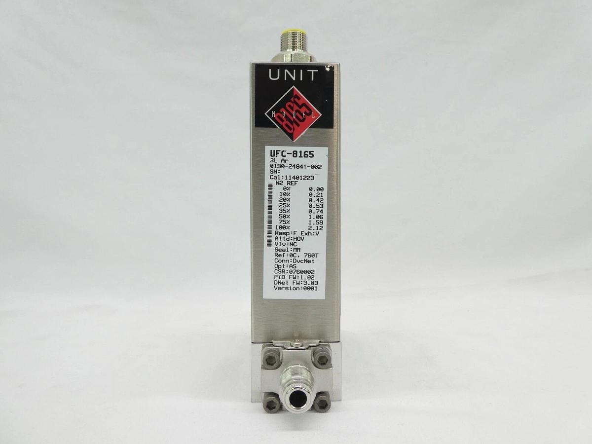 Used Celerity UFC-8165 Mass Flow Controller MFC AMAT 0190-24841 3L Ar Working Spare