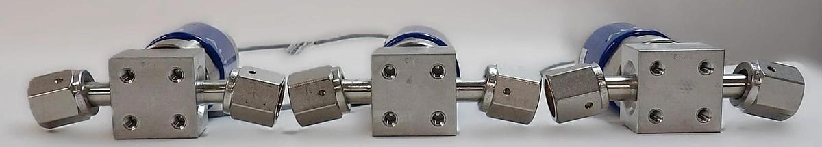 Used Swagelok 6LVV-ALD6HFR4-P-CS-NV Pneumatic Diaphragm Valve Reseller Lot of 3