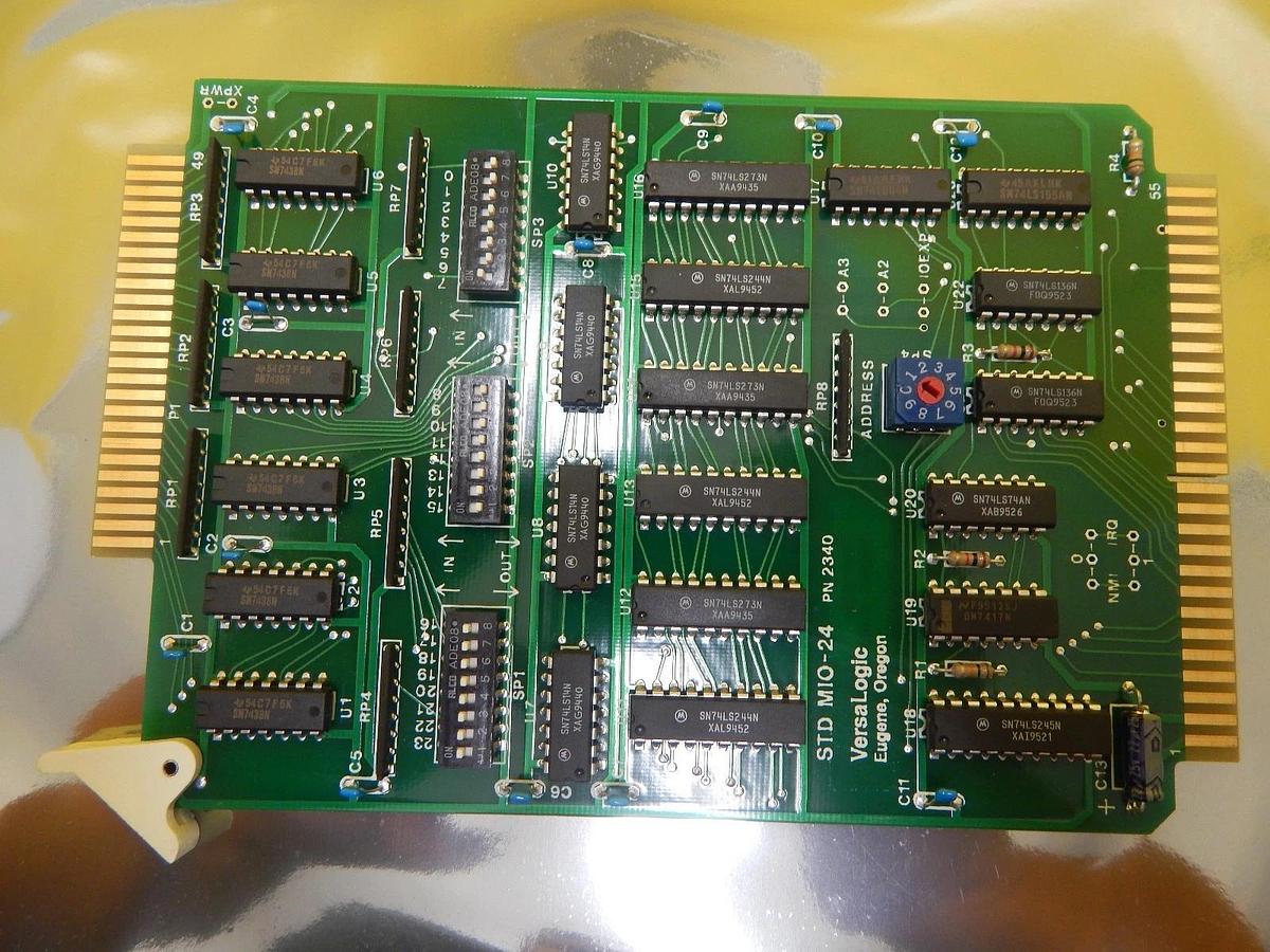 Used VersaLogic 7100-5192-02 Relay PCB Card VL-MIO-24 2340 AG Associates 4100s Used