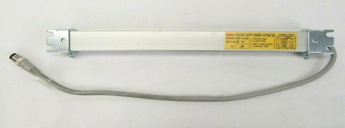 Used Sunx SF1-A16 Light Curtain Emitter and Receiver Set SF1-A Series Working Spare