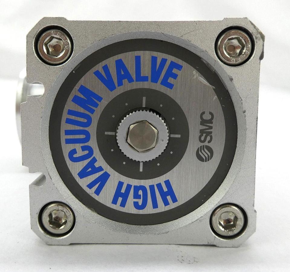 Used SMC XLD-40 Vacuum Angle Isolation Valve Reseller Lot of 2 Working Surplus