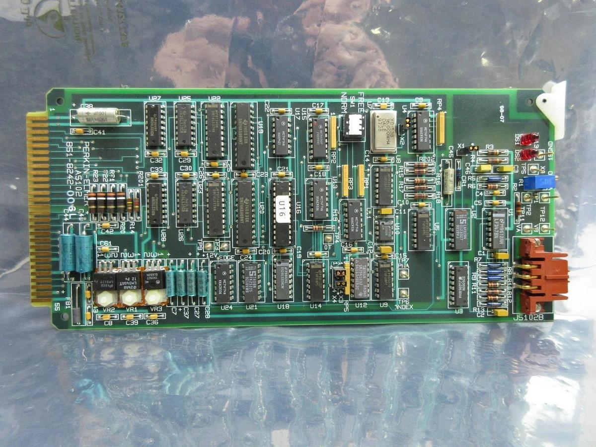 Used Perkin-Elmer 851-8242-006 Processor PCB Card Rev. L SVG ASML 90S Used Working