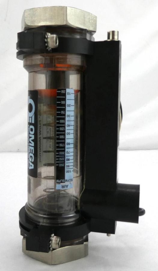 Used Omega Engineering 2908-0080-01 Flow Monitor Assembly Flow Meter Working Surplus