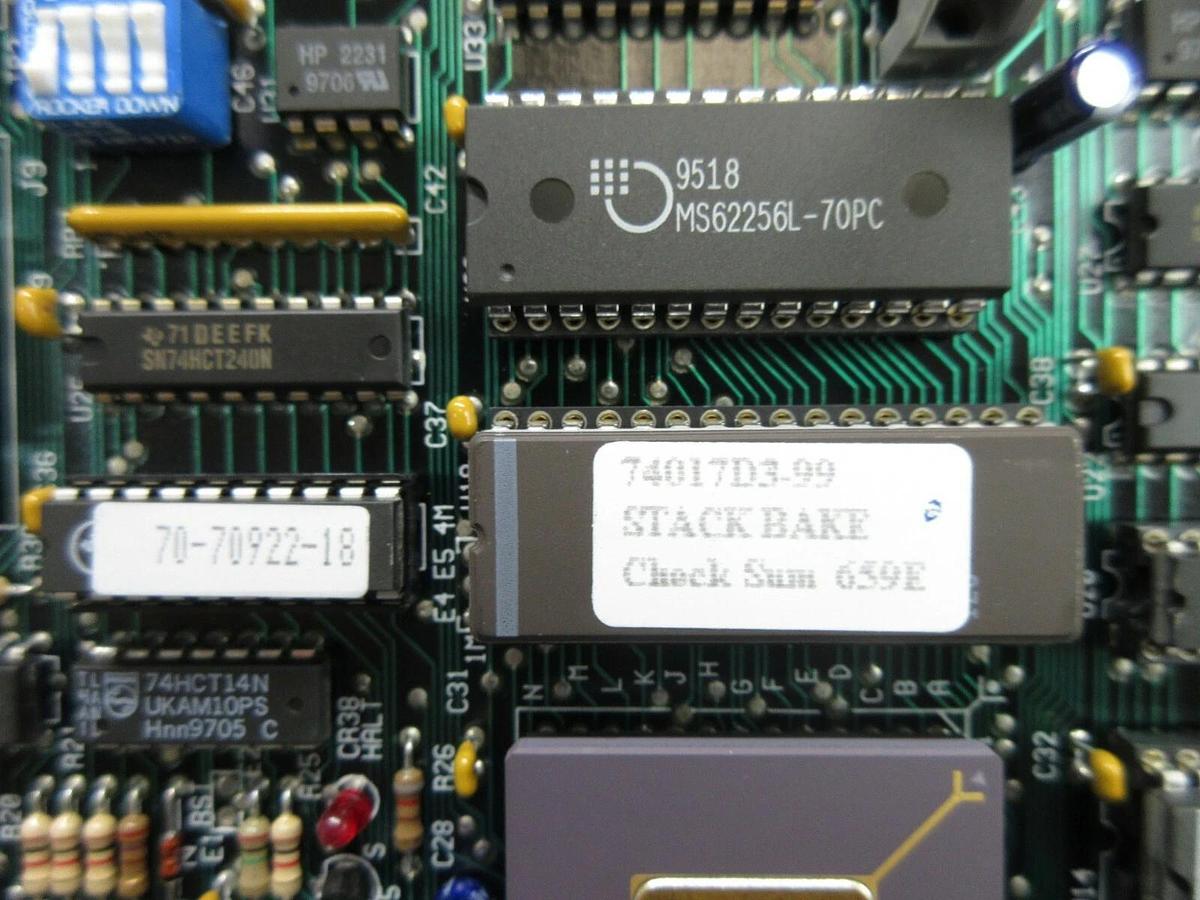 Used SVG Silicon Valley Group 99-80266-01 Stack Bake Station CPU PCB Card 90S Used