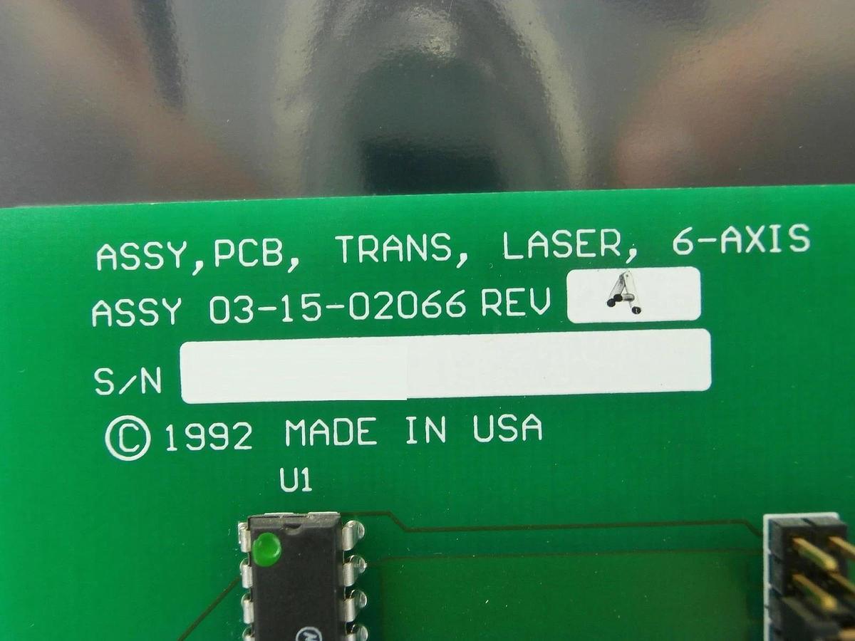 Used Ultratech Stepper 03-15-02066 6-Axis Laser Transition X-Axis PCB Card 4700 Used