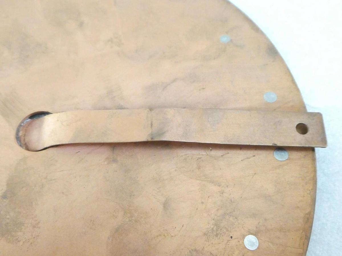 Used Novellus Systems 15-01023-00 200mm Copper RF Distribution Plate Set of 3 Working