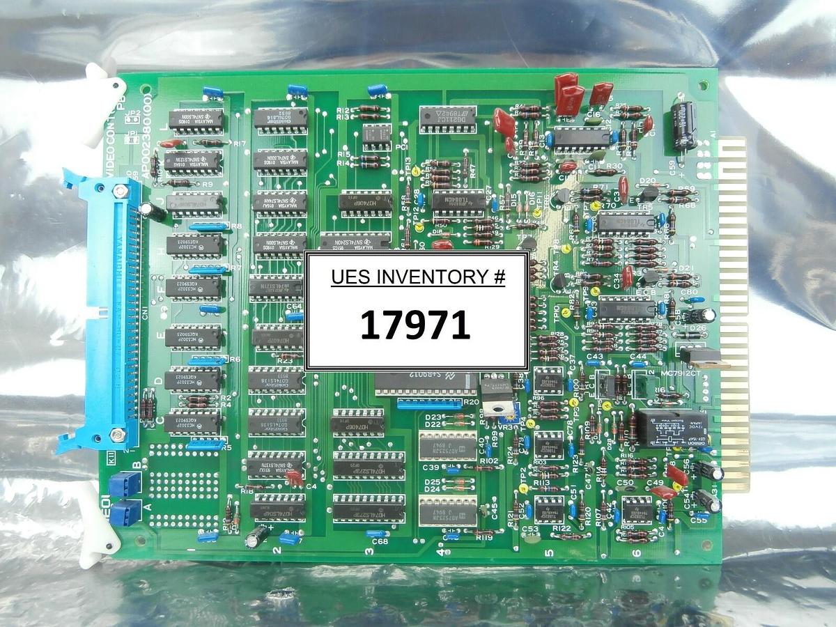 Used JEOL AP002380(00) Processor Board PCB Card VIDEO CONT(3)PB TN JSM-6400F Used