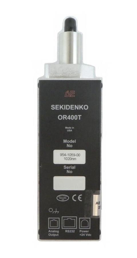 Used AE Sekidenko 954-1059-00 Optical Fiber Temperature Pyrometer OR400T Working