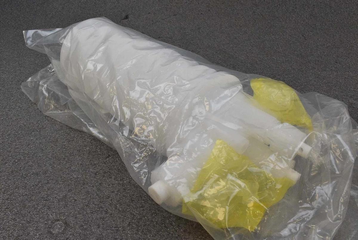 Used Mykrolis QCVZATM3S QuickChange ATM 0.05 Disposable Liquid Filter New Surplus