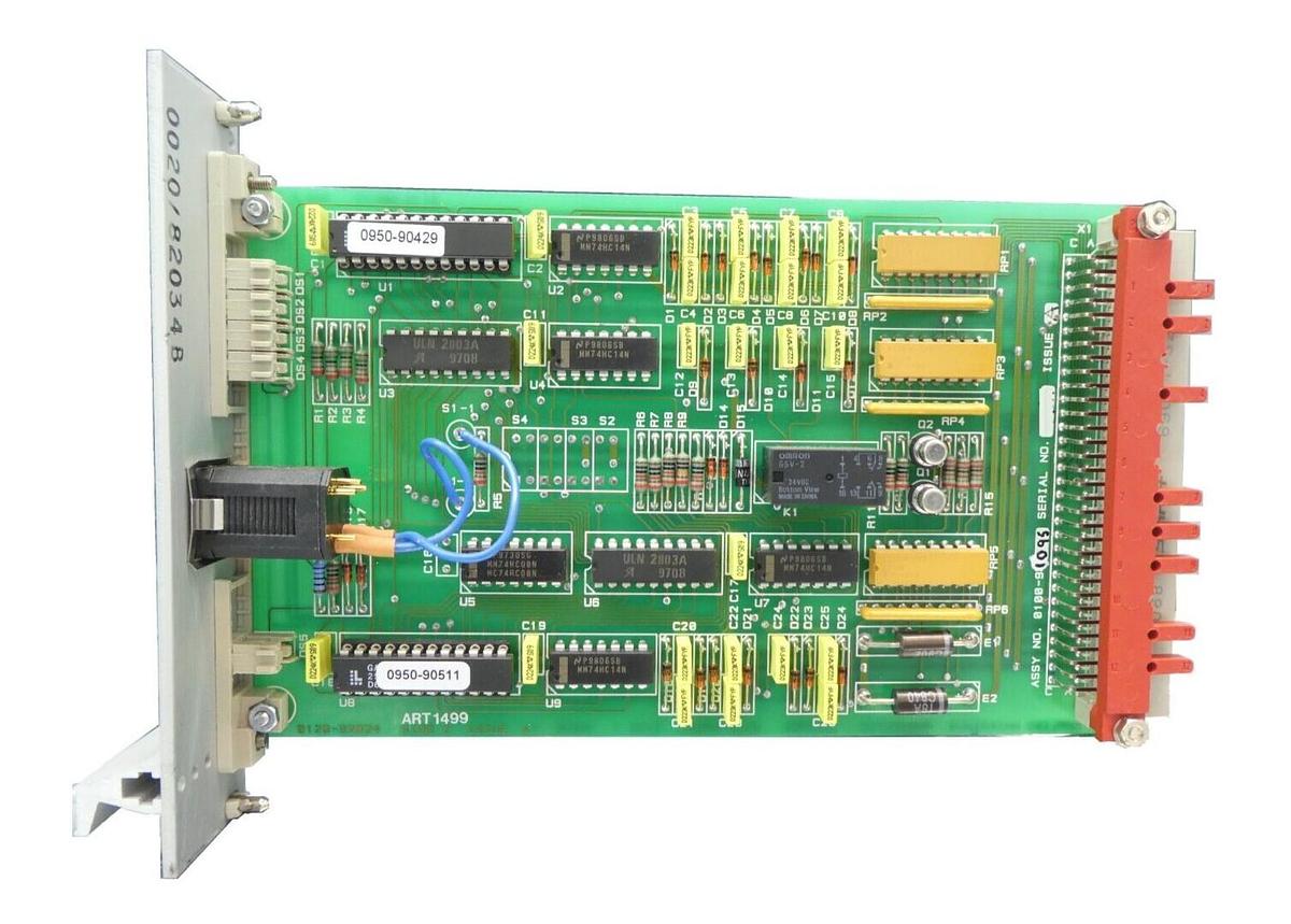 Used AMAT Applied Materials 0100-91095 Pneumatics Control PCB Card Working Surplus