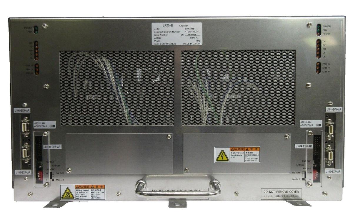 Used Nikon 4T070-360-1 EXX-B Amplifier Module SPA491B 4S013-944 NSR Series Working