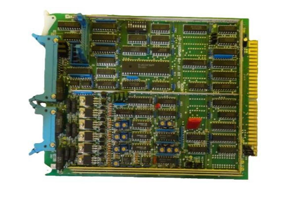 Used JEOL MP003117-01 MOT DR ITF PB Interface Board PCB Card JEM-2010F Working