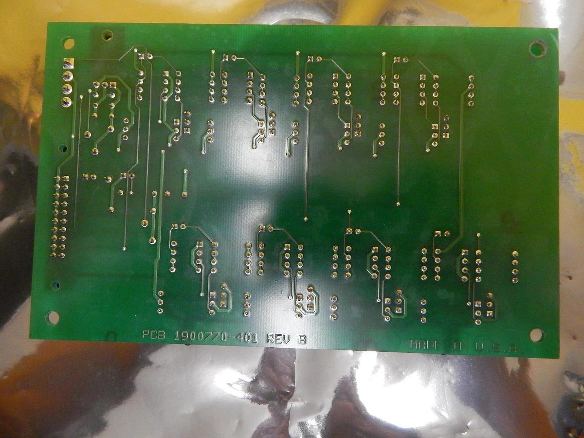 Used Delta Design 1900769-501 Vacuum Sensor X8 Board PCB Rev. B Used Working