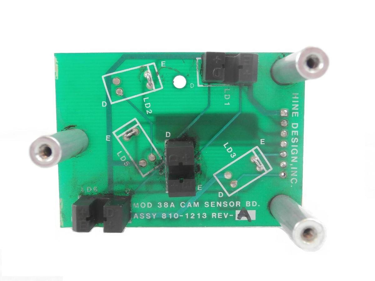 Used Hine 810-1213 MOD 38A Cam Sensor PCB GaSonics ABX-83094-32-00 2000-LL Working