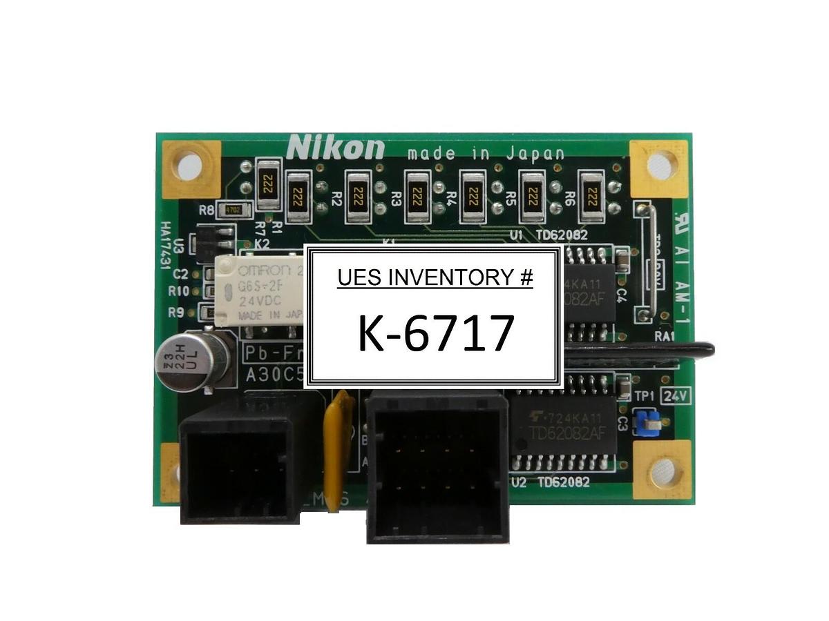 Used Nikon 4S008-393 Fan Alarm Display Board PCB FAN-ALM-6 NSR-S610C Working Spare