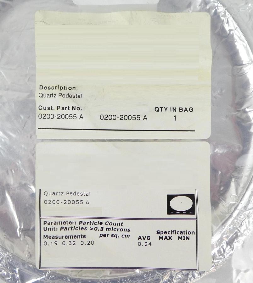 Refurbished AMAT Applied Materials 0200-20055 Quartz Pedestal Endura 5500 OEM Refurbished