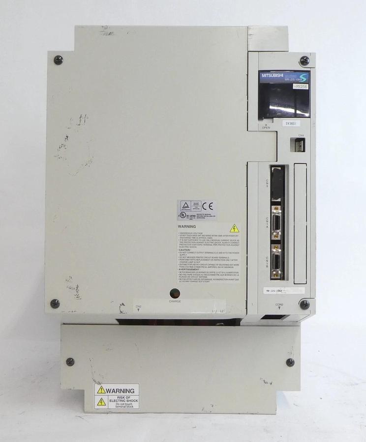Used Mitsubishi MR-J2S-15KB-S256 MR-J2S-15KB-PX256 AC Servo Driver Lot of 2 Working