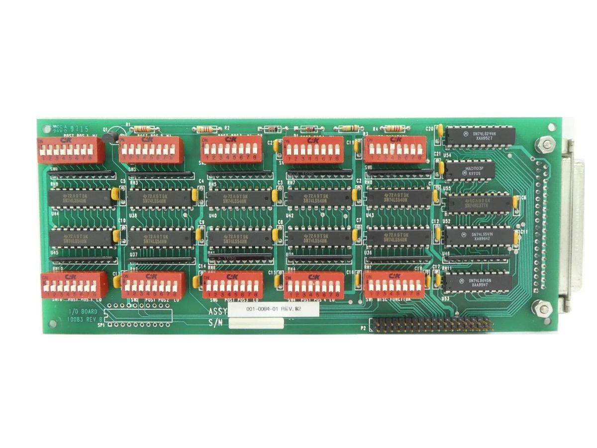 Brooks Automation 001-0084-01 I/O Board PCB 10083 Rev. B2 New Surplus