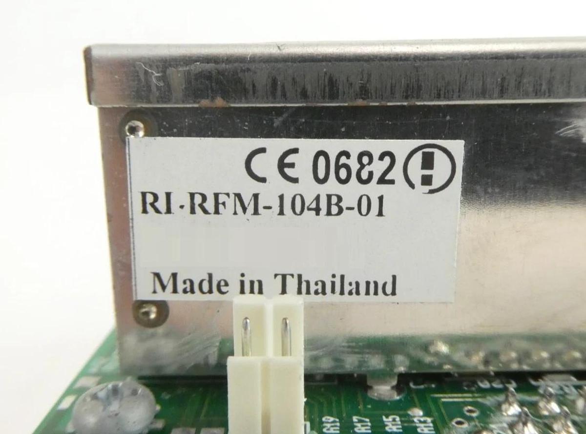 Used Texas Instruments RI-RFM-104B-01 PCB RI-STU-MB6A-03 Nikon NSR Lot of 4 Working