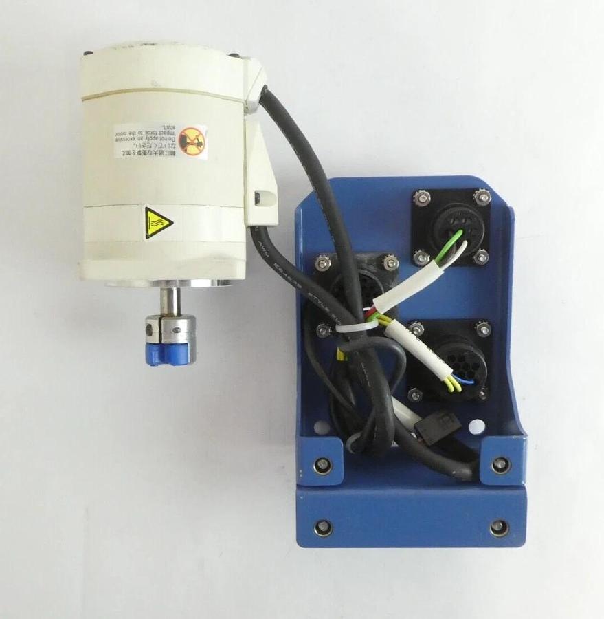 Used Panasonic MQMA012A4F AC Servo Encoder Motor w/ Bracket Lot of 2 Working
