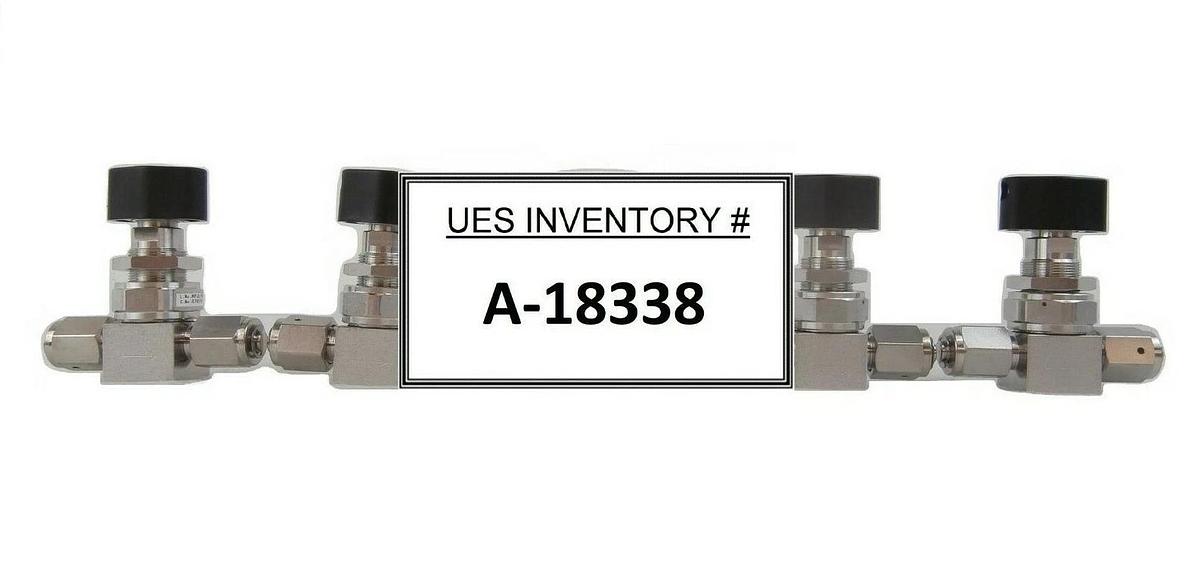 Used Fujikin 076776 Manual Open/Closed Diaphragm Valve KPJL7001 Reseller Lot of 5