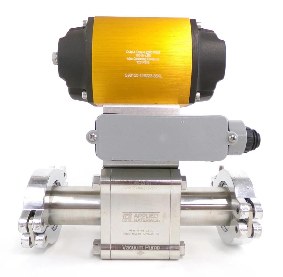 Used A&N Corporation 0190-53731 Vacuum Pump Valve AMAT Applied Materials Working