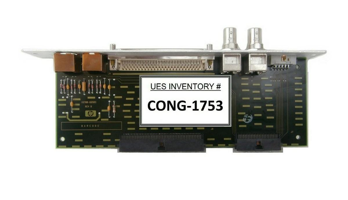 Used Agilent Technologies 16700-66503 Modular System Keyboard Panel PCB Card HP Spare