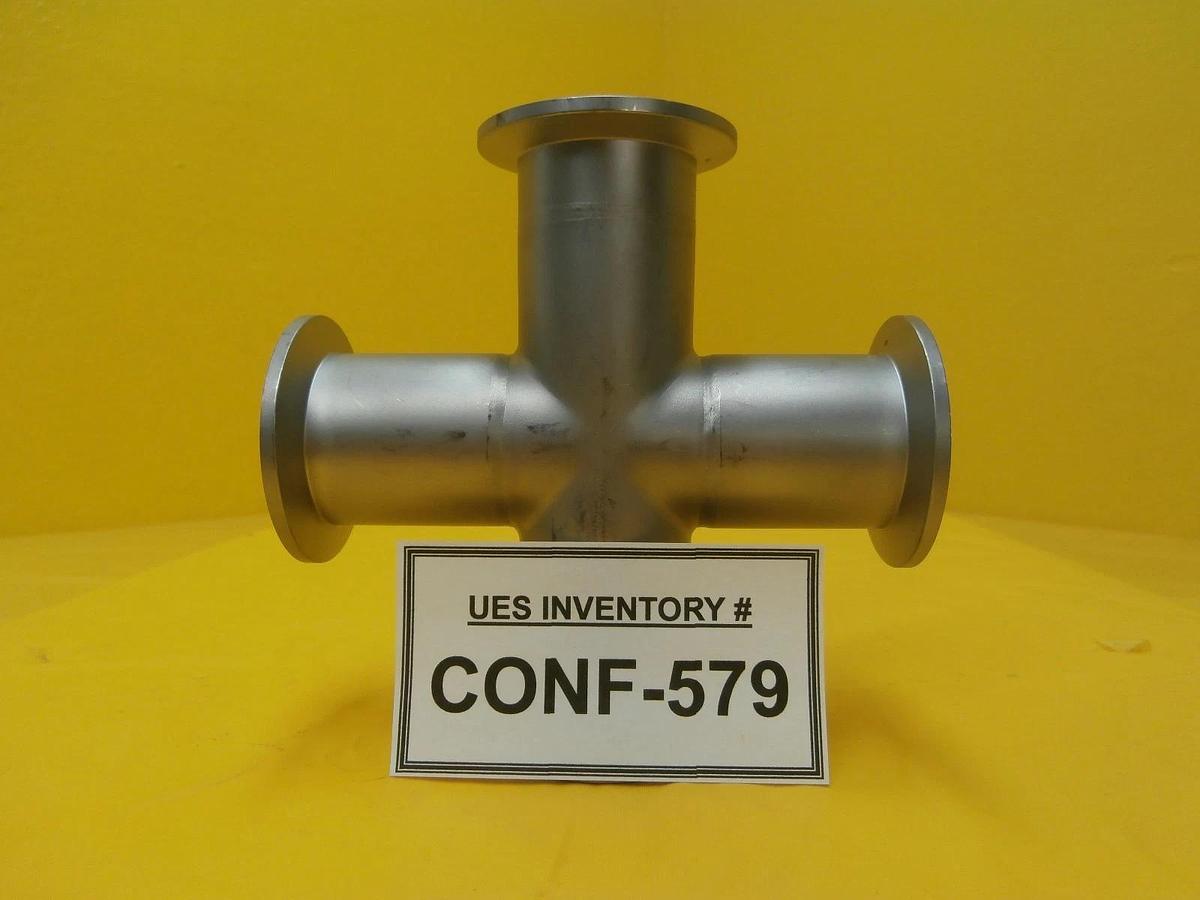 Used MKS Instruments 100314805 ISO-KF Vacuum Cross NW40 Series 31 Used Working